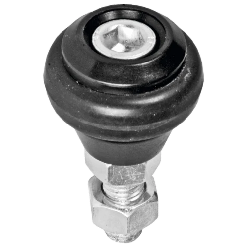 PSG galet de guidage caoutchouté FI 42 mm pour portails coulissants – filetage M12 001-282 (1)