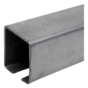 PSG rail de guidage pour portails coulissants – profilé en acier 70×70 mm, L=6000 mm