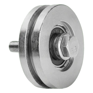 PSG galet roulant type T pour portail coulissant sur rail ⌀68 mm