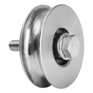 PSG – roulette de portail type O ø 88 mm pour rail rond