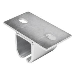 Crochet PSG pour rail de portail coulissant 50×46 mm – galvanisé, 130 mm