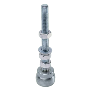 PSG guidage inférieur en acier pour portails suspendus M12