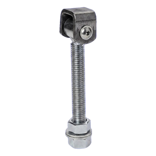 Charnière réglable longue pour portails battants M18 acier galvanisé 001-343 (2)
