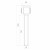 Charnière réglable longue pour portails battants M18 acier galvanisé 001-343 (5)