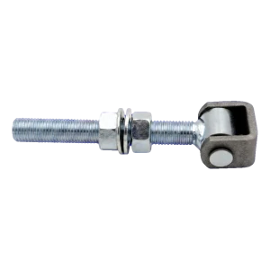 Charnière réglable longue M16 pour portails battants – acier galvanisé (seger)