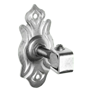 PSG charnière réglable pour portail avec plaque décorative M16 155×80 mm galvanisée