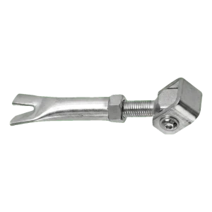 Charnière réglable à sceller en acier galvanisé M20