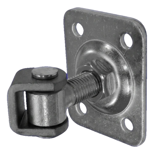 PSG charnière de portail réglable M16 avec plaque rectangulaire 75×55 mm 001-388 (1)