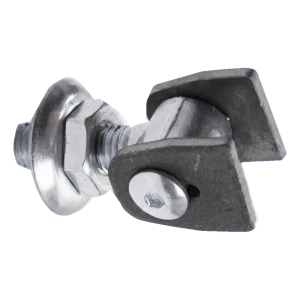 Charnière réglable Comunello M18 acier pour portails battants et portillons