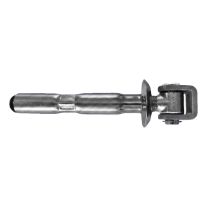 PSG Ancre en acier M16 Ø 21 L-140 avec charnière réglable et rosace