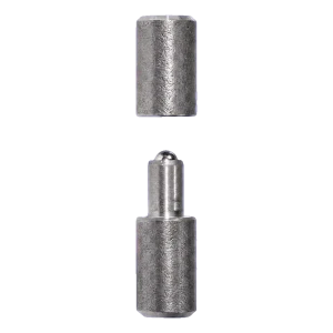 Charnière de portail roulée PSG avec boule fi 14×70 mm en acier