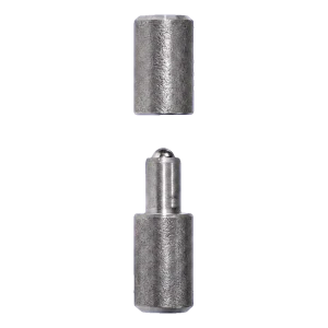 Charnière roulée PSG pour portail avec boule Ø 20×70 mm en acier