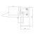 PSG verstelbare poortaanslag voor vleugelpoorten met vergrendeling – vanger 50 mm, gegalvaniseerd staal 001-444 (4)