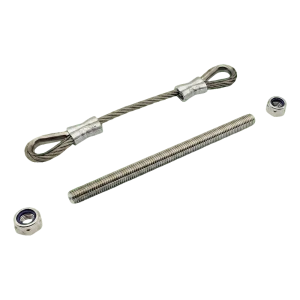 PSG câble de sécurité en acier inoxydable pour portail battant 200 mm