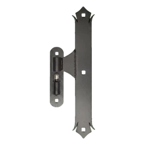 Charnière décorative centrale à bandeau avec boule pour portails battants 400 mm