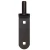 Gond de charnière à sangle Ø14 mm à visser – pivot pour portails battants 001-508 (1)