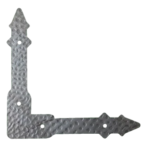 Postal – renfort d'angle décoratif en acier pour portail 200×200 mm