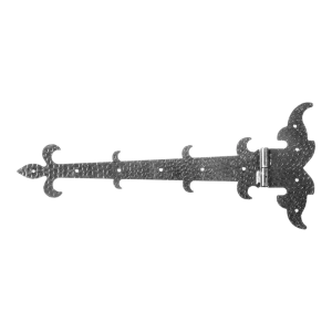 Charnière décorative à bande droite POSTAL en acier 525 mm – décorative