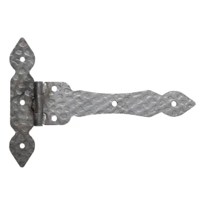 Postal – charnière décorative à bande en acier H148 × L240 mm, épaisseur 3 mm