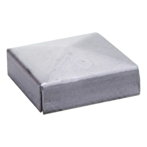 Postal – chapeau d'acier en enveloppe pour poteau de clôture 80×80 mm