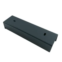 Profilé en C connecteur support pour soubassement 200x55 anthracite graphite