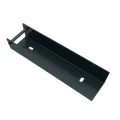 C-profiel connector beugel voor funderingsplaat 200x50 antraciet grafiet GPV-700-31 (2)