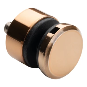 Fixation ponctuelle pour verre 6-12 mm fi 30/13/M8x40 AISI 304 système plat cuivre