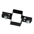 Collier intermédiaire pour panneaux de clôture 40x60 noir GPV-700-02 (2)