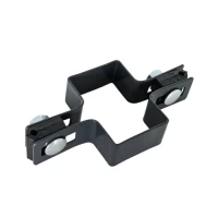 Collier intermédiaire pour panneaux de clôture 60x40 anthracite graphite