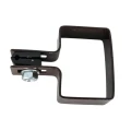 Collier de fin pour panneaux de clôture 40x60 brun GPV-700-15 (2)