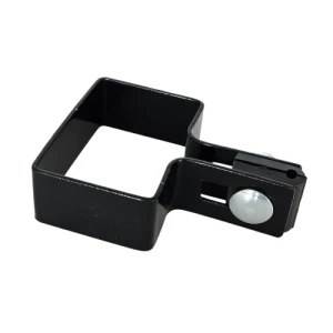 Collier de finition pour panneaux de clôture 60x40 noir