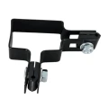 Collier d'angle pour panneaux de clôture 40x60 mm noir GPV-700-07 (2)