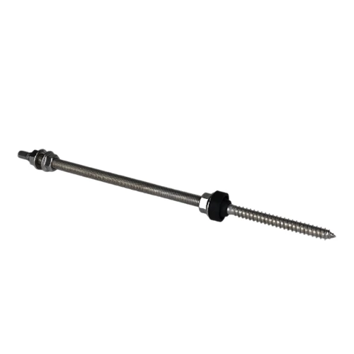 Schroef met dubbele schroefdraad voor adapters en driehoeken - M10x300 PV-06-03 (1)