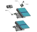 Pont trapézoïdal 40cm H-70 en EPDM pour toitures en tôle trapézoïdale PV-02-04-02 (2)