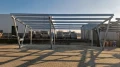 Carport Fotovoltaïsch VICA voor 3 voertuig Zonne-overkapping 2+1 modules GPV-105-09 (6)