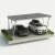 Carport Photovoltaïque VICA pour 2 véhicules SOLO Abri Solaire GPV-105-02 (1)