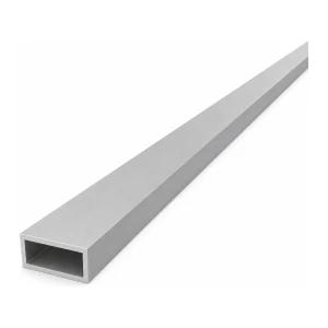 Tube rectangulaire en aluminium 15×30×2 mm – profil fermé EN AW-6060, L=2000 mm