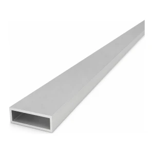 Tube aluminium rectangulaire 15×40×2 mm – profil fermé EN AW-6060, L=2000 mm