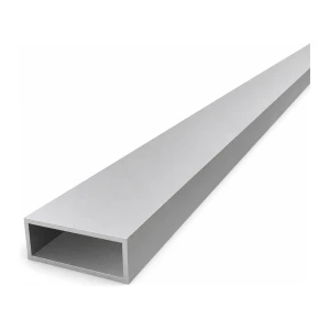Tube aluminium rectangulaire 20×50×2 mm – profilé fermé EN AW-6060, L=2000 mm