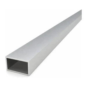 Tube aluminium rectangulaire 25×40×2 mm – profil fermé EN AW-6060, L=2000 mm