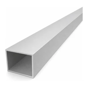 Tube aluminium rectangulaire 40×50×2 mm – profil fermé EN AW-6060, L=2000 mm
