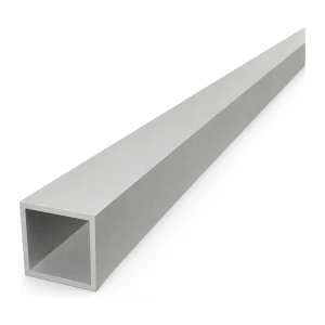 Tube aluminium carré 30×30×2 mm – profil fermé L=2000 mm EN AW-6060