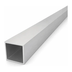 Tube aluminium carré 40×40×2 mm – profil fermé L=2000 mm EN AW-6060