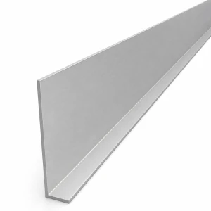 Aluminium ongelijkzijdige hoeklijst 80×20×2 mm – L-profiel, lengte 2000 mm