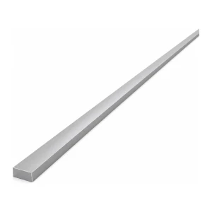 Aluminium platstrip EN AW-6060 T64 – 10×5 mm, lengte 2000 mm