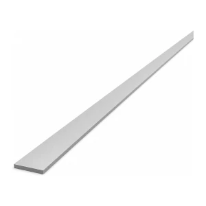 Plat aluminium 20×2 mm EN AW-6060 T64 – longueur 2000 mm