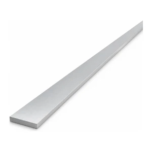 Plat aluminium EN AW-6060 25×4 mm, longueur 2000 mm