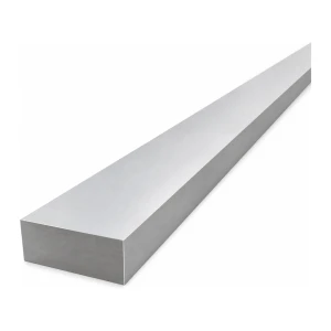Aluminium platstaaf EN AW-6060 T64 – 50×20 mm, lengte 2000 mm