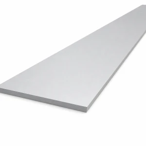 Aluminium plat profiel EN AW-6060 T64 100×5 mm – lengte 2000 mm