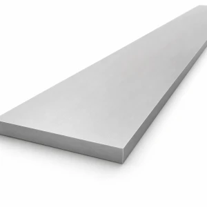 Aluminium platijzer EN AW-6060 100×10 mm, lengte 2000 mm